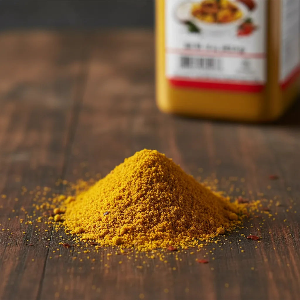 CURRY EN POLVO 453,6g.