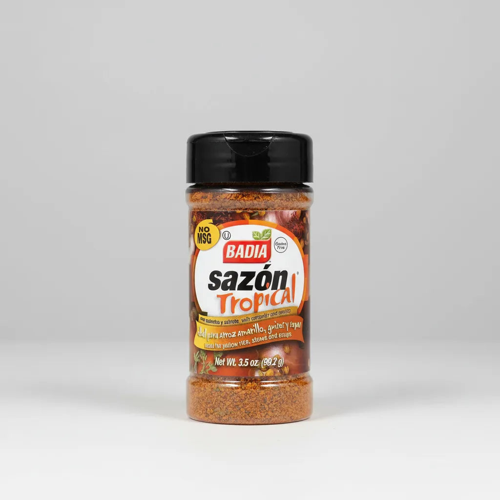 SAZÓN TROPICAL CON ACHIOTE Y CILANTRO 99,2g.